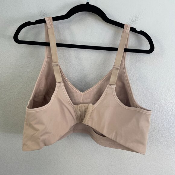 Playtex 18 Hour Bounce Control Bra 44DDD Beige Breathable Convertible 4699 - Picture 4 of 7